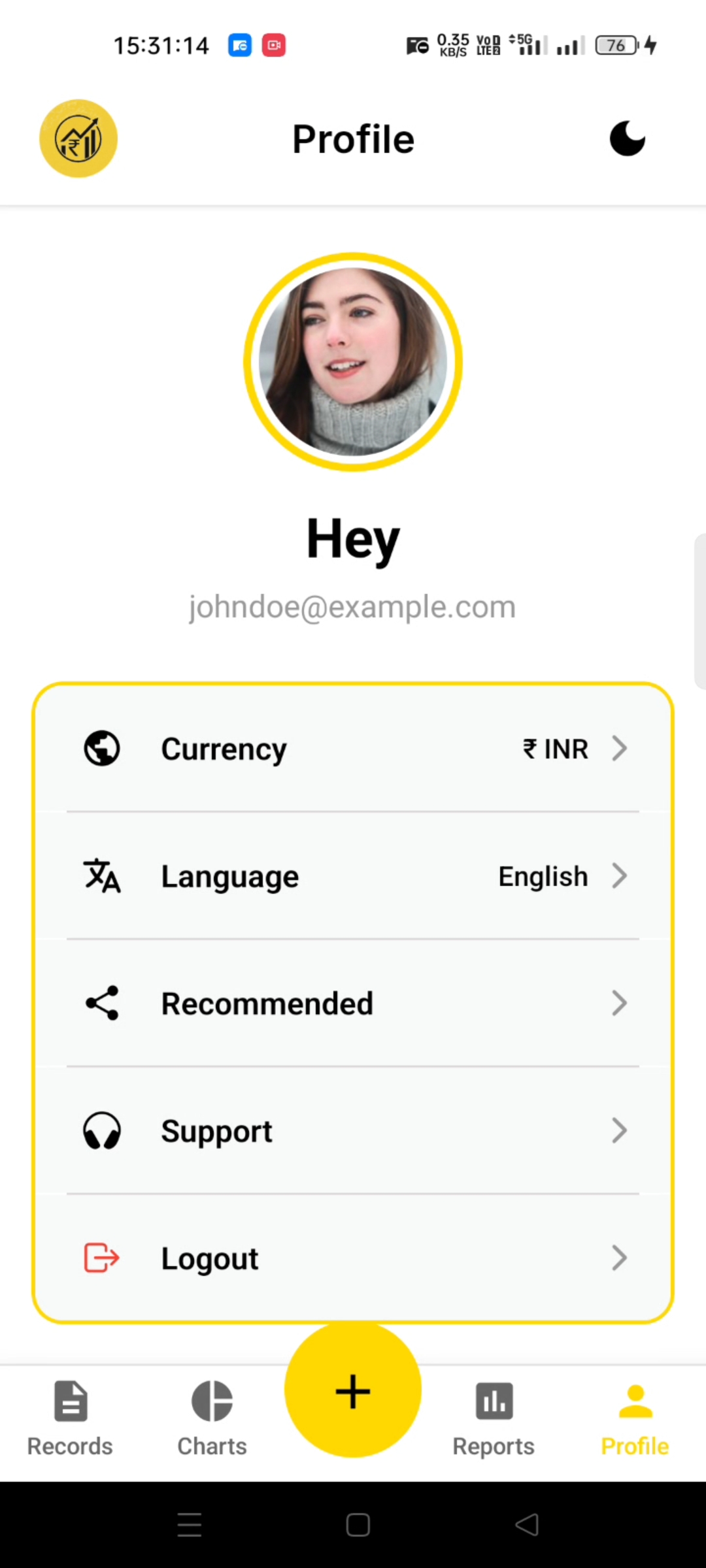 FundFlow project screenshot